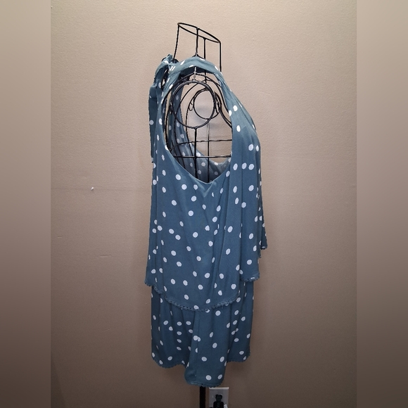 Polka Dot Halter Jumper - Picture 6 of 11